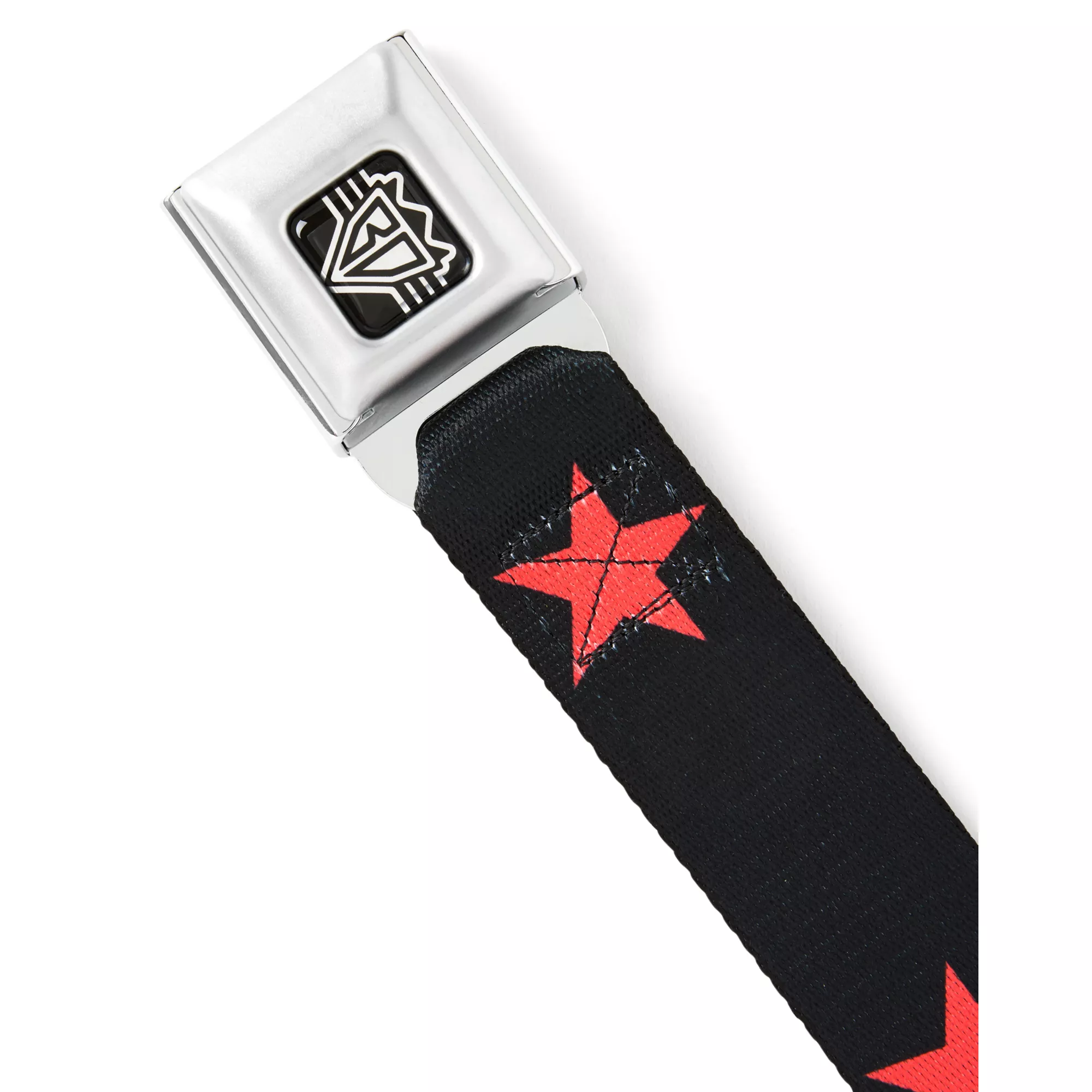 Buckle-Down Red Stars Seatbelt Belt at Spencer's
