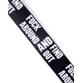 Buckle-Down Fuck Around and Find Out Seatbelt Belt at Spencer's