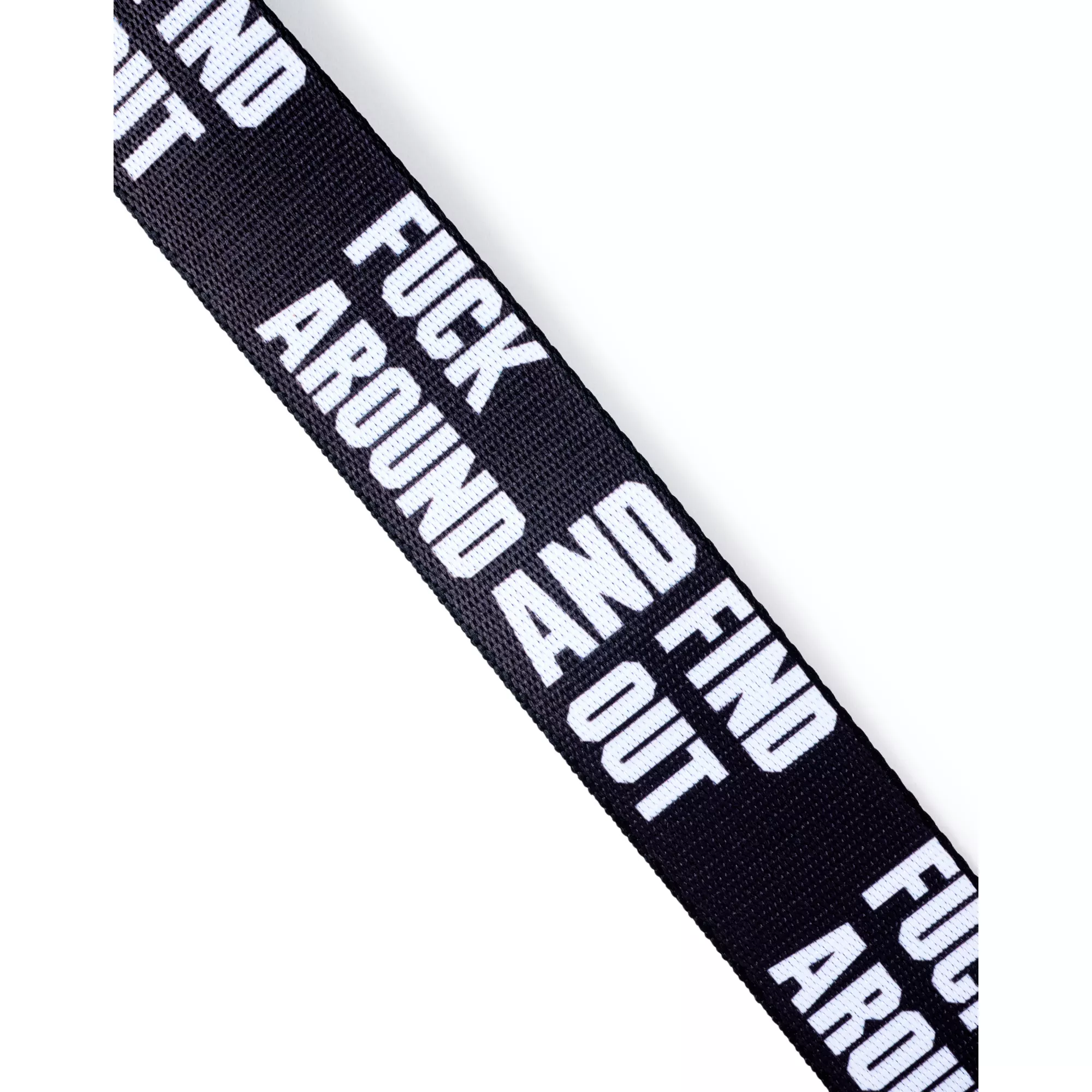 Buckle-Down Fuck Around and Find Out Seatbelt Belt at Spencer's