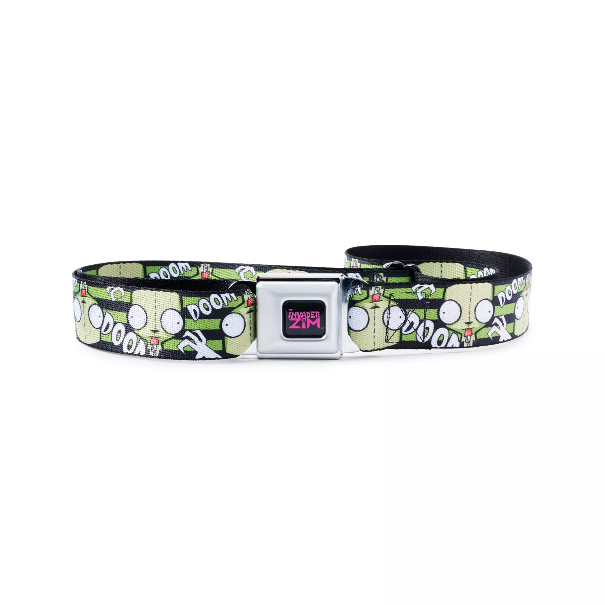 Buckle-Down Invader Zim GIR Seatbelt Belt at Spencer's
