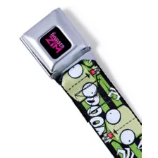 Buckle-Down Invader Zim GIR Seatbelt Belt at Spencer's