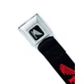 Buckle-Down Black and Red Honda Moto Seatbelt Belt at Spencer's