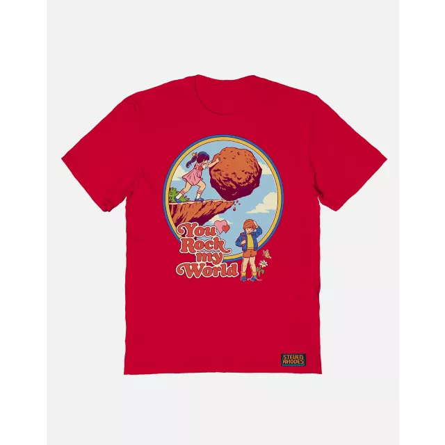 You Rock My World T Shirt - Steven Rhodes