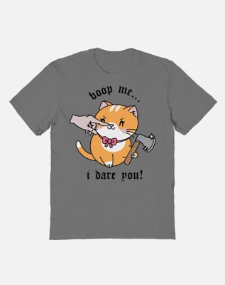 Boop Me If You Dare Cat T Shirt