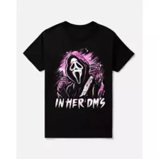 Ghost Face In Her DM's T Shirt at Spencer's
