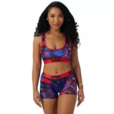 PSD Miles Morales Sports Bra - Spider-Man at Spencer's