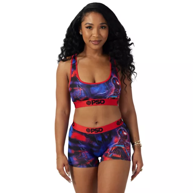 PSD Miles Morales Sports Bra - Spider-Man at Spencer's