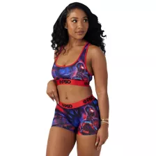 PSD Miles Morales Sports Bra - Spider-Man at Spencer's