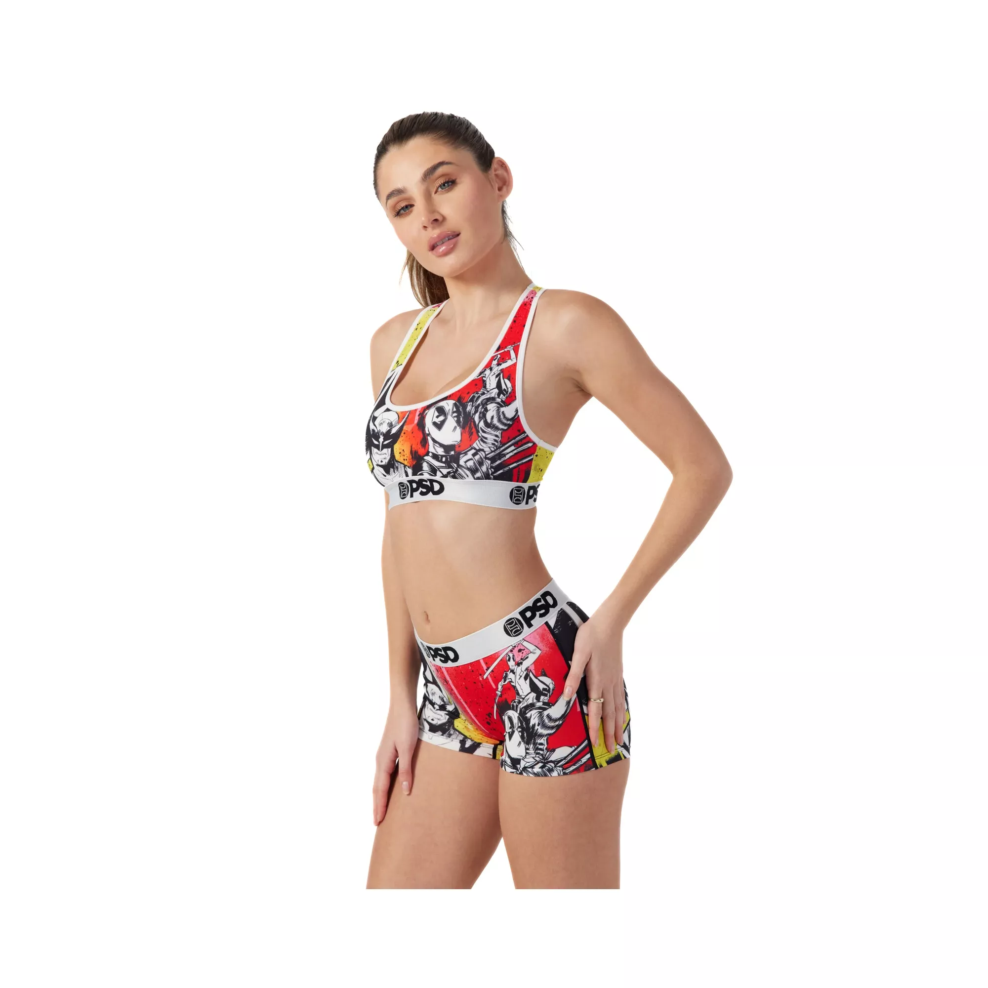 Deadpool & Wolverine PSD Sports Bra at Spencer's