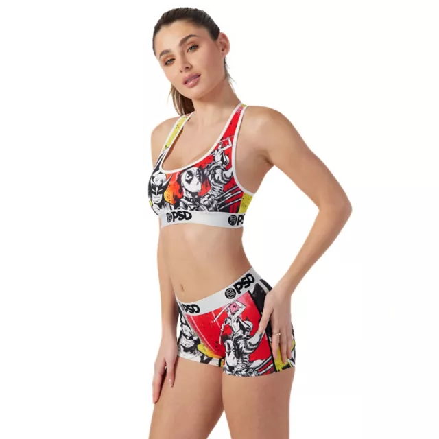 Deadpool & Wolverine PSD Sports Bra at Spencer's