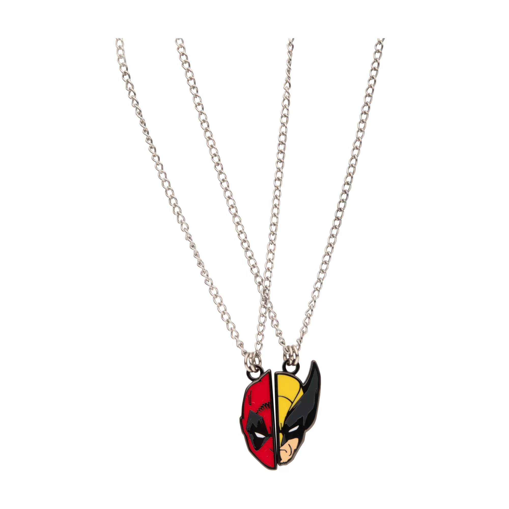 Multi-Pack Deadpool and Wolverine Magnetic Bestie Necklaces - 2 Pack at Spencer's