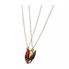 Multi-Pack Deadpool and Wolverine Magnetic Bestie Necklaces - 2 Pack at Spencer's