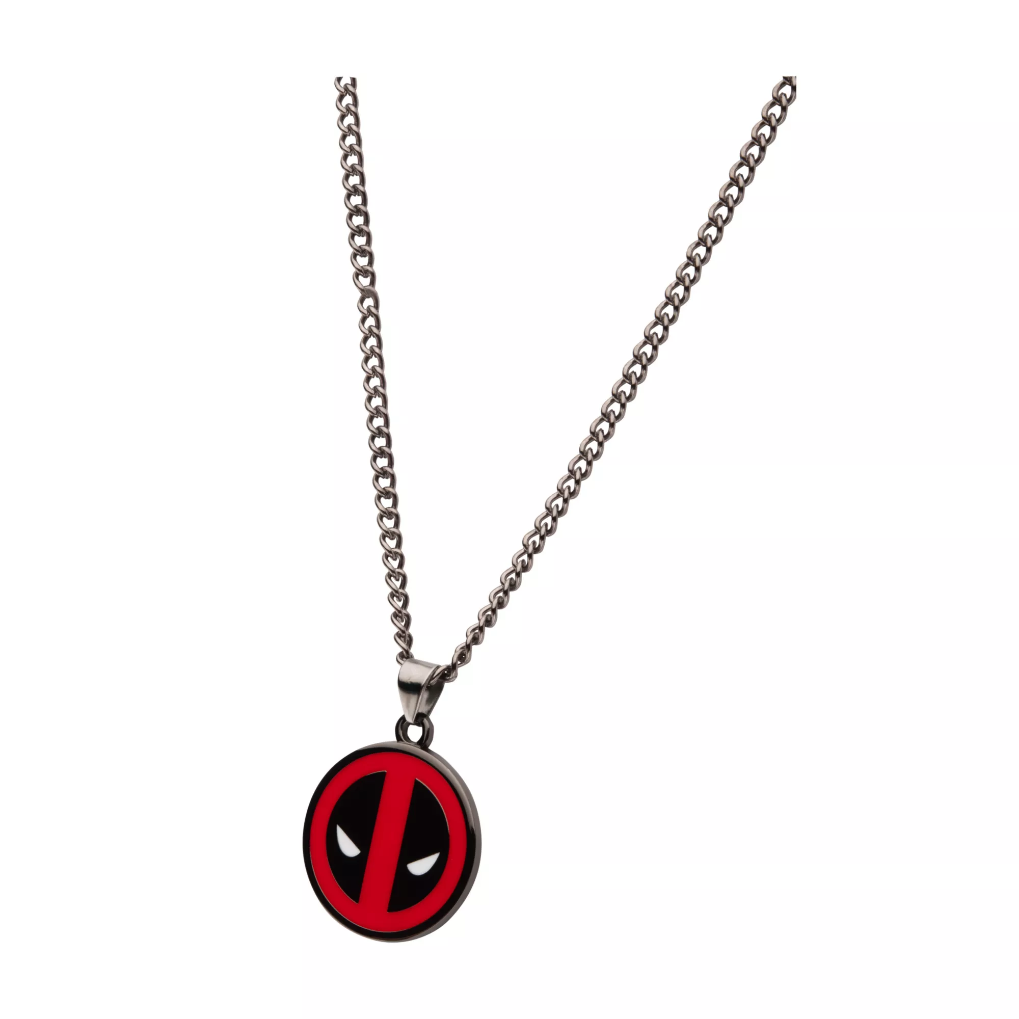 Deadpool Mask Pendant Chain Necklace