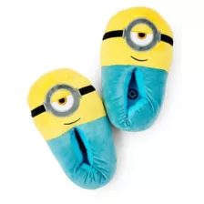 Minions Plush Slippers at Spencer's