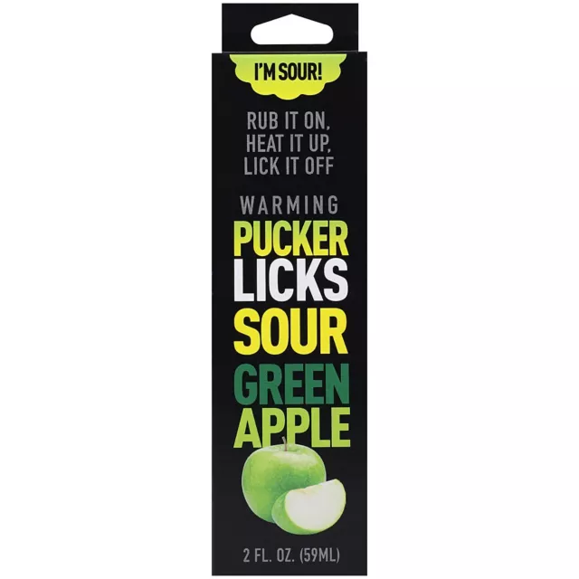 Warming Sour Green Apple Flavored Glide - 2 oz. at Spencer's