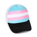 Transgender Pride Flag Snapback Hat at Spencer's