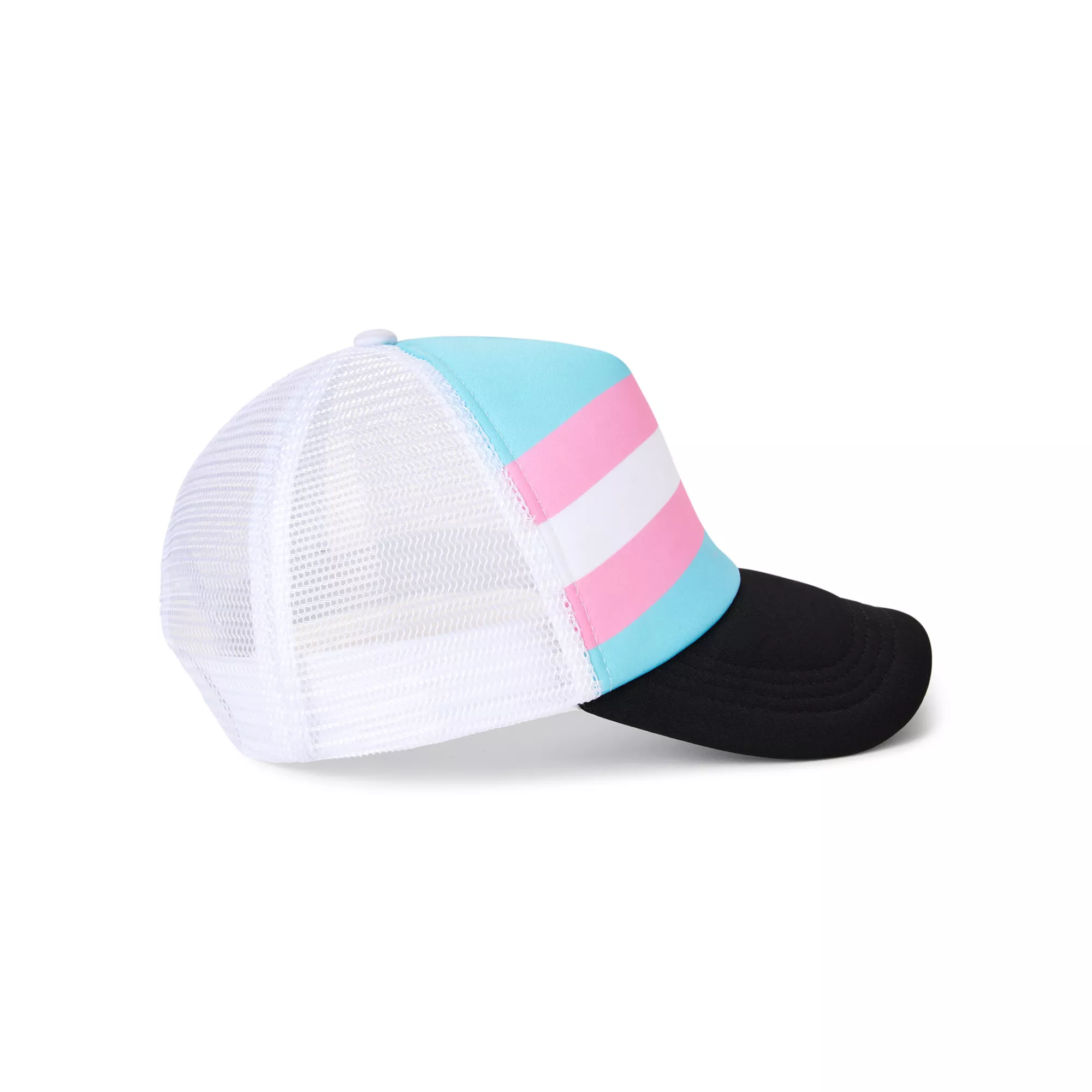 Transgender Pride Flag Snapback Hat at Spencer's