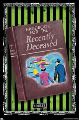 Handbook for the Recently Deceased Poster - Beetlejuice - Spencer's