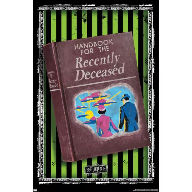 Handbook for the Recently Deceased Poster - Beetlejuice