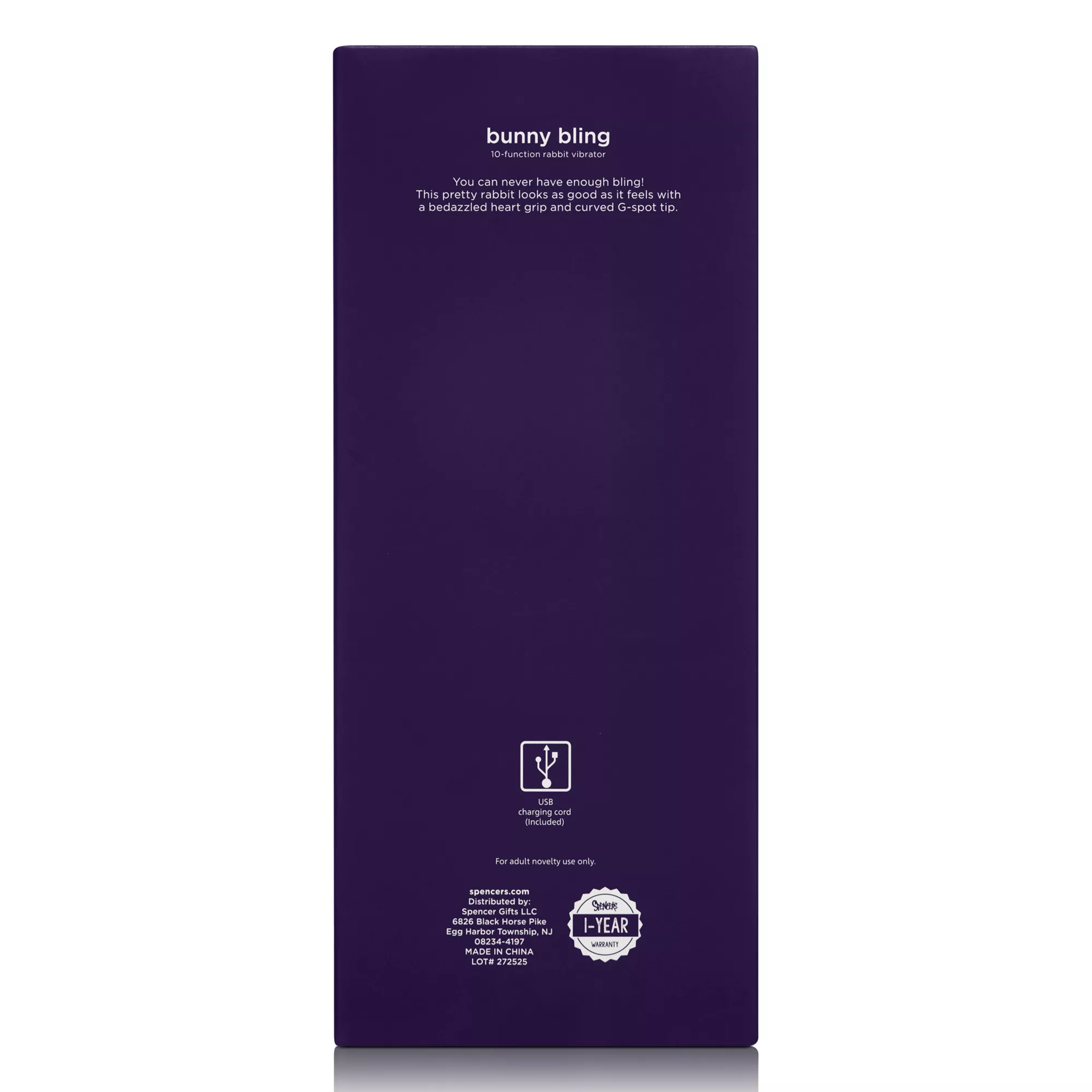 Hott Love Bunny Bling Rabbit Vibrator at Spencer's