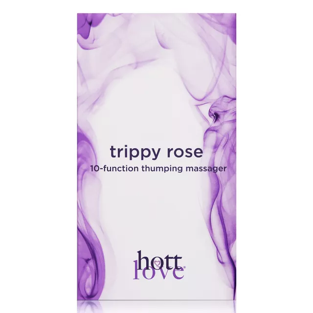 Hott Love Trippy Rose Vibrator at Spencer's