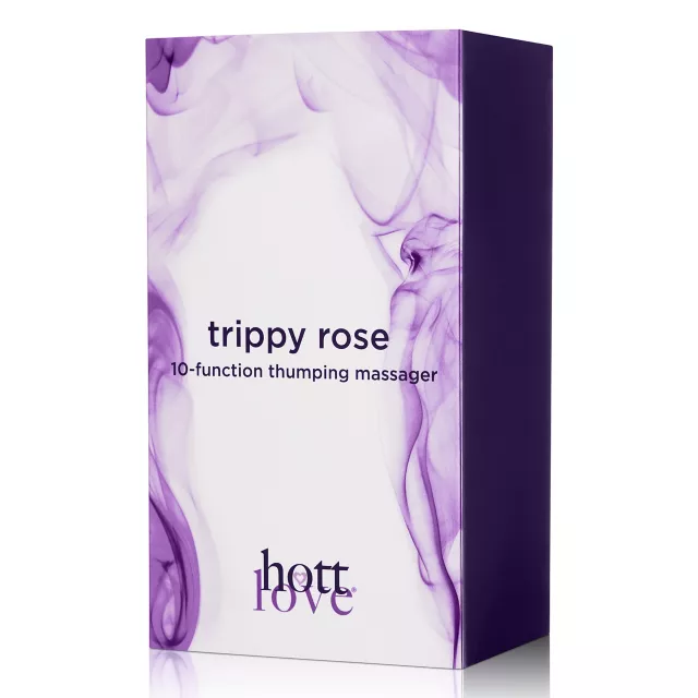 Hott Love Trippy Rose Vibrator at Spencer's