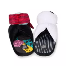 Jack and Sally Plush Slippers - The Nightmare Before Christmas at Spencer's