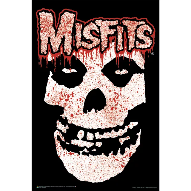 The Misfits Crimson Ghost Poster at Spencer's