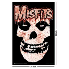 The Misfits Crimson Ghost Poster at Spencer's