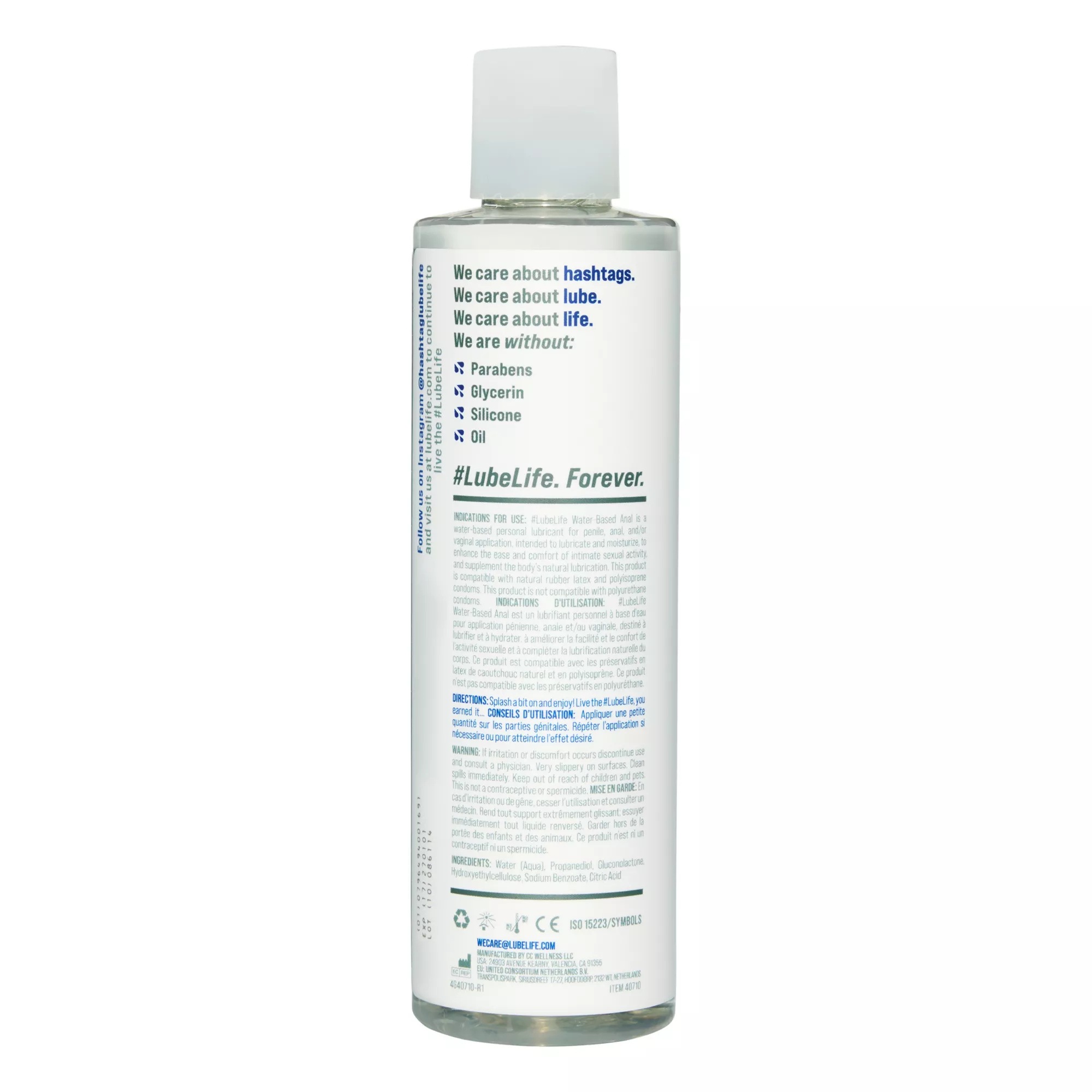 Lubelife Water-Based Anal Lube - 8 oz. at Spencer's