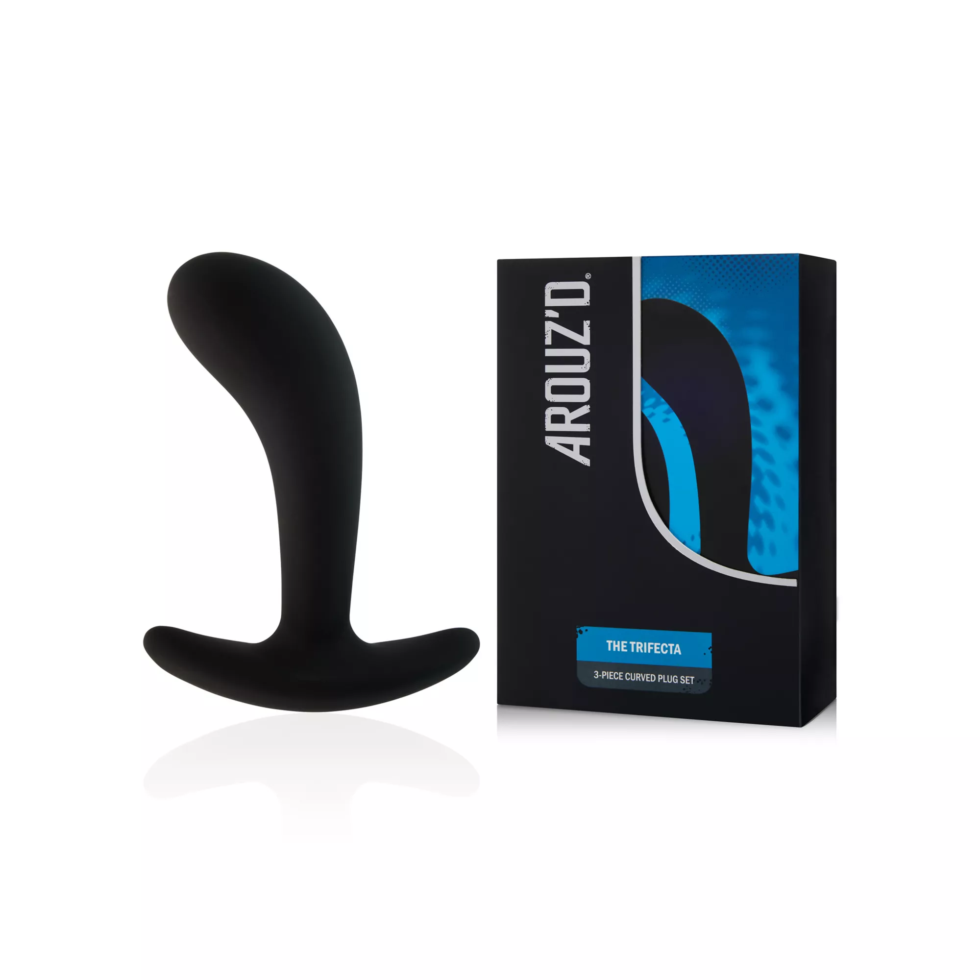 The Trifecta 3-Piece Curved Plug Set - Arouz'd at Spencer's