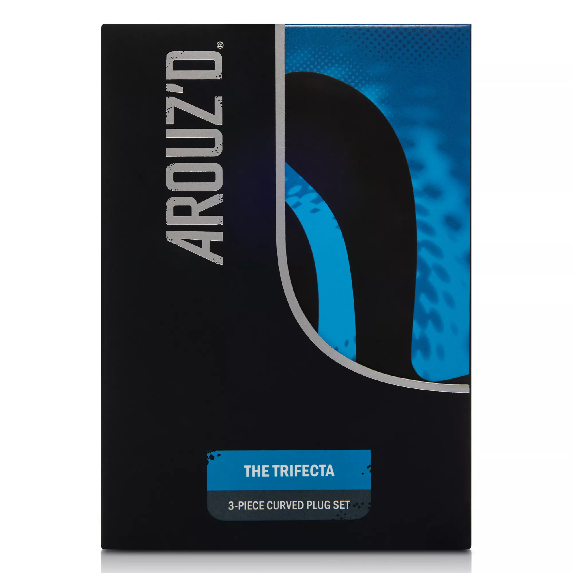 The Trifecta 3-Piece Curved Plug Set - Arouz'd at Spencer's