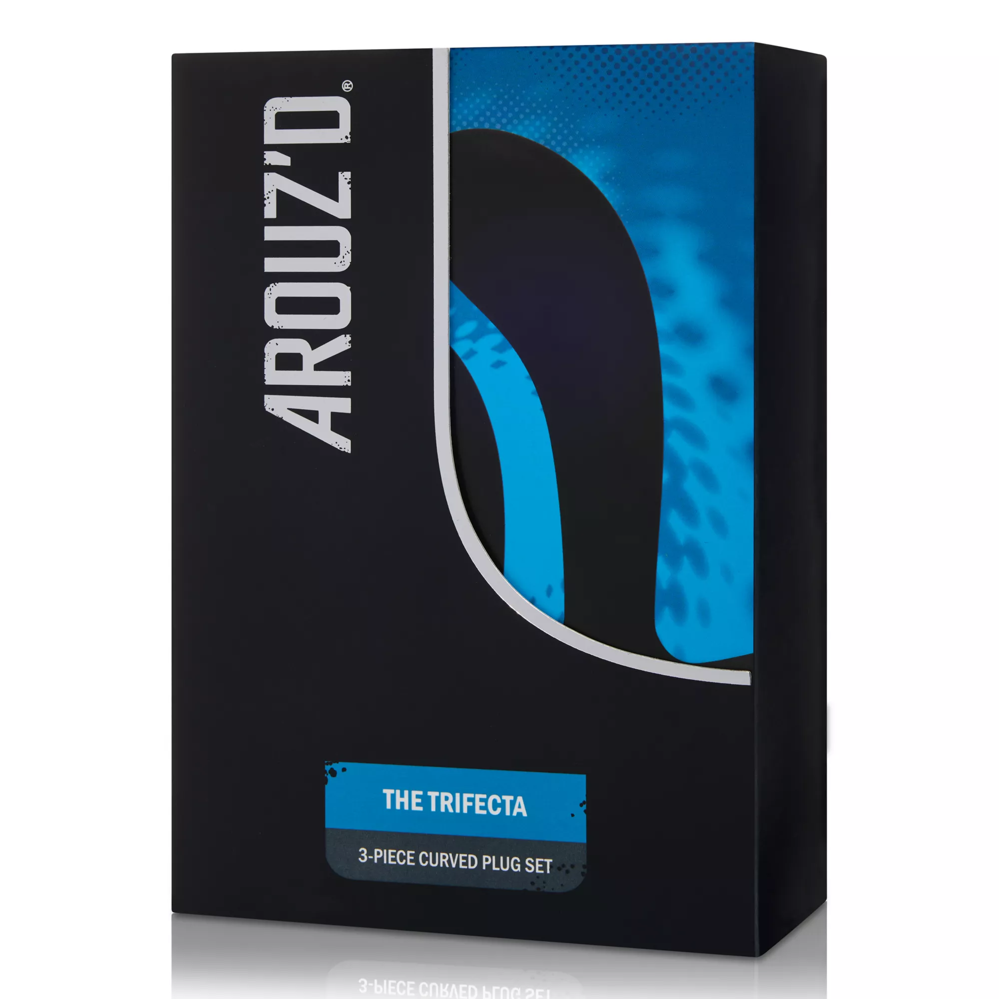 The Trifecta 3-Piece Curved Plug Set - Arouz'd at Spencer's