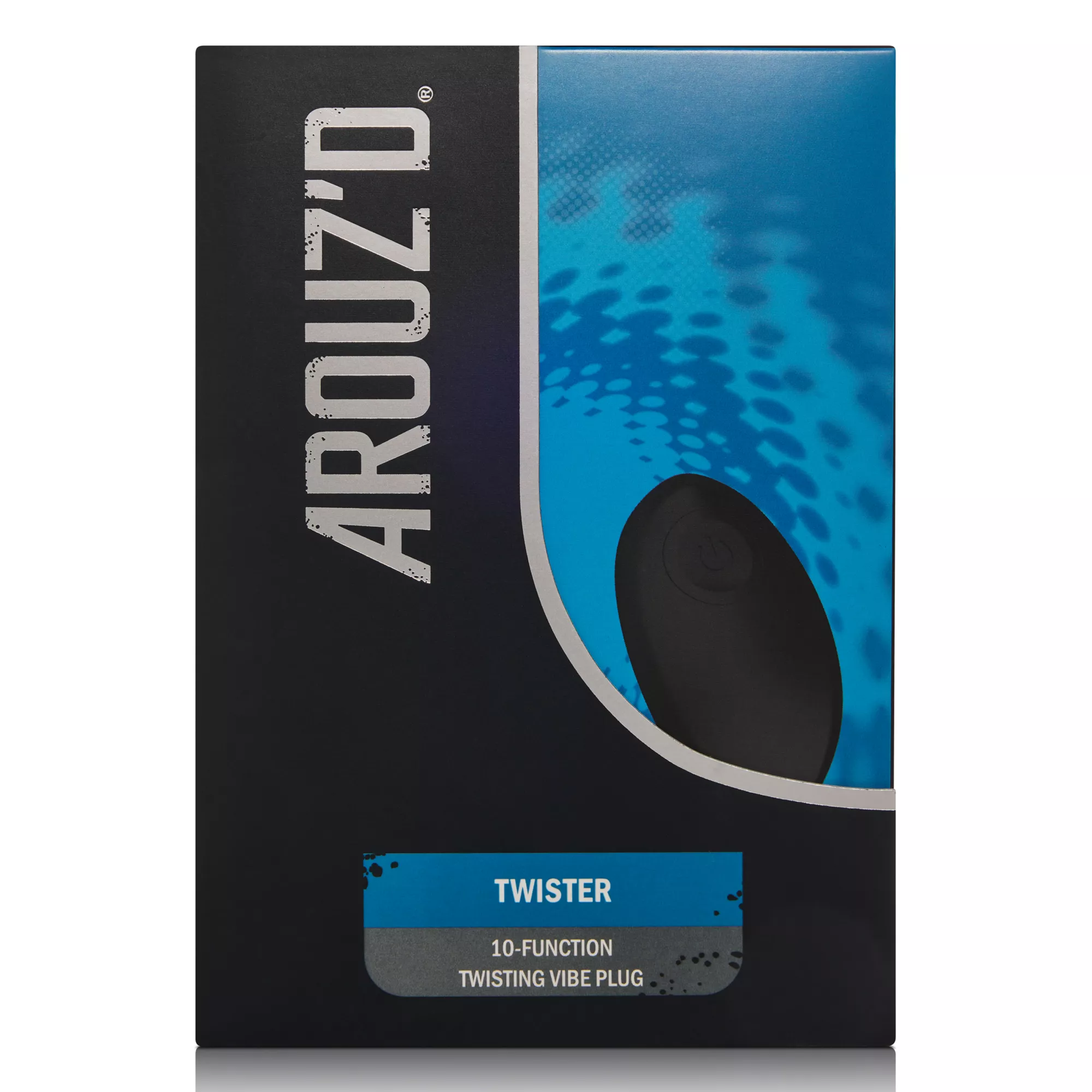 Twister 10-Function Twisting Vibrating Butt Plug 4 Inch - Arouz'd at Spencer's