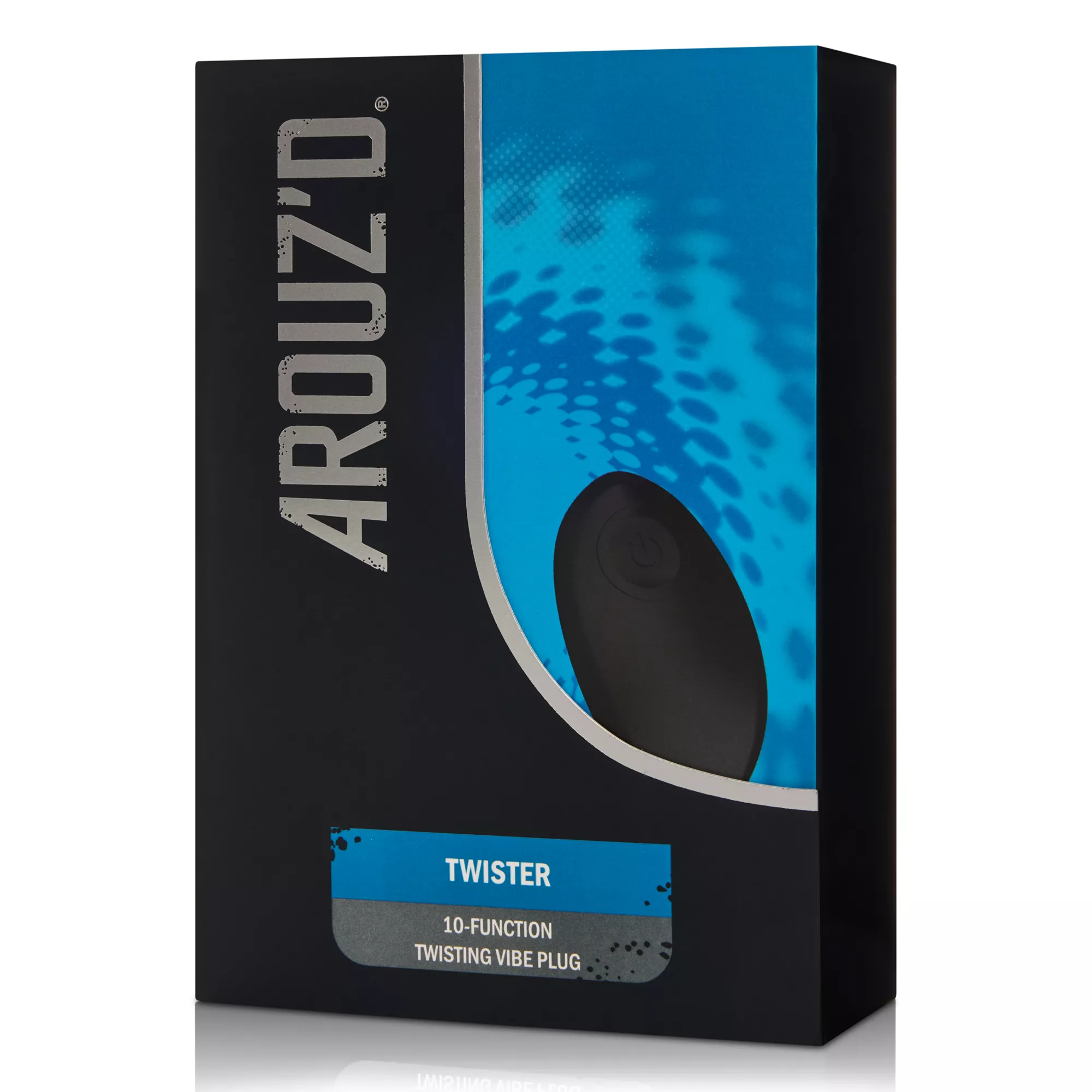Twister 10-Function Twisting Vibrating Butt Plug 4 Inch - Arouz'd at Spencer's