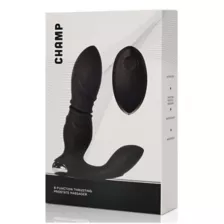 Champ Rechargeable Remote Control Thrusting Prostate Massager at Spencer's
