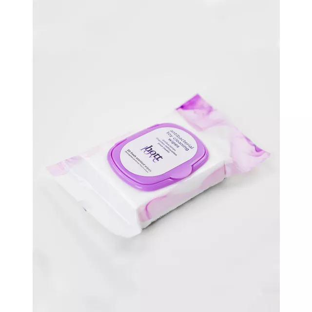 Hott Love Antibacterial Sex Toy Cleaning Wipes - 20 Pack