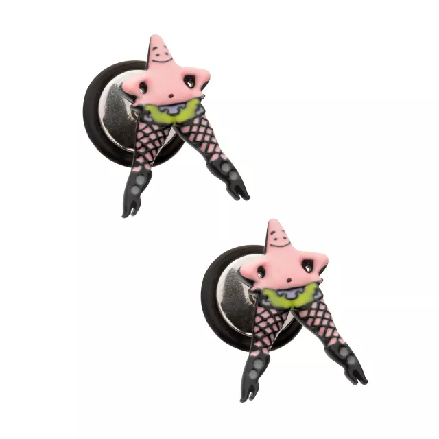 Patrick Star Fake Plugs 18 Gauge - SpongeBob SquarePants at Spencer's