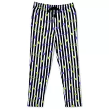 Striped Beetlejuice Lounge Pants at Spencer's