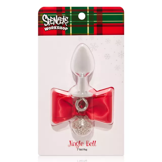 Christmas Bow Butt Plug - 3 Inch at Spencer's