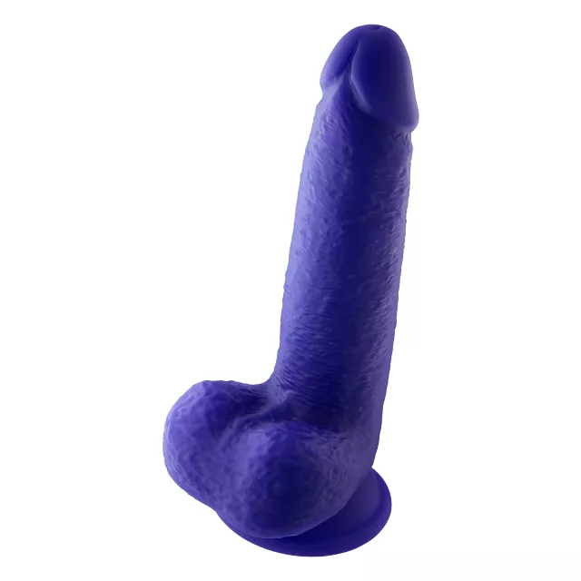 Ride N' Slide Sliding Skin Dildo with Balls - Hott Love Extreme
