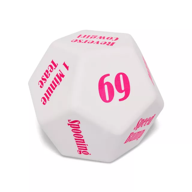 Pink Jumbo Sex Dice