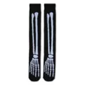 Skeleton Knee High Socks at Spencer's