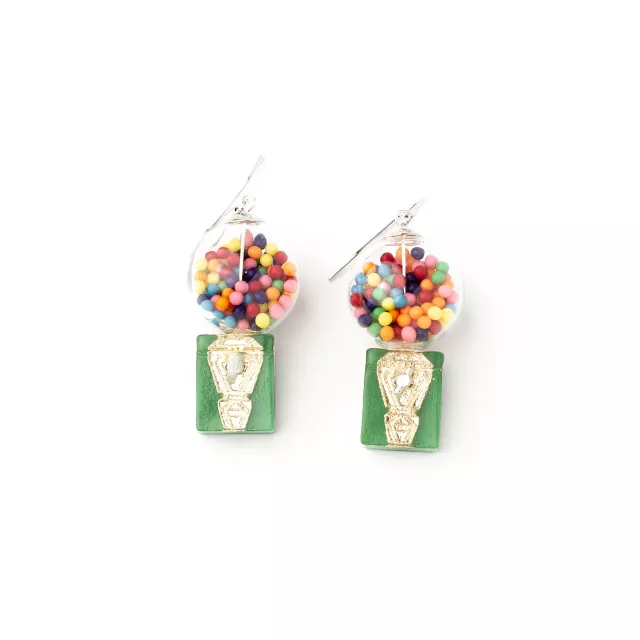 Gumball Machine Dangle Earrings at Spencer's
