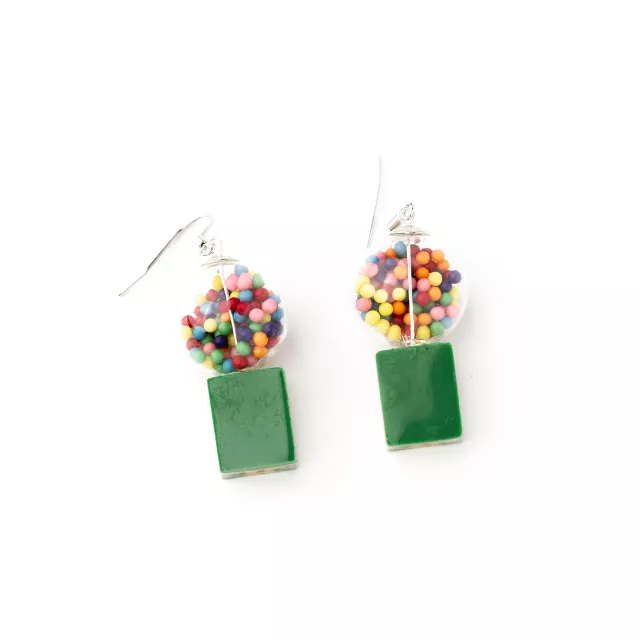 Gumball Machine Dangle Earrings at Spencer's