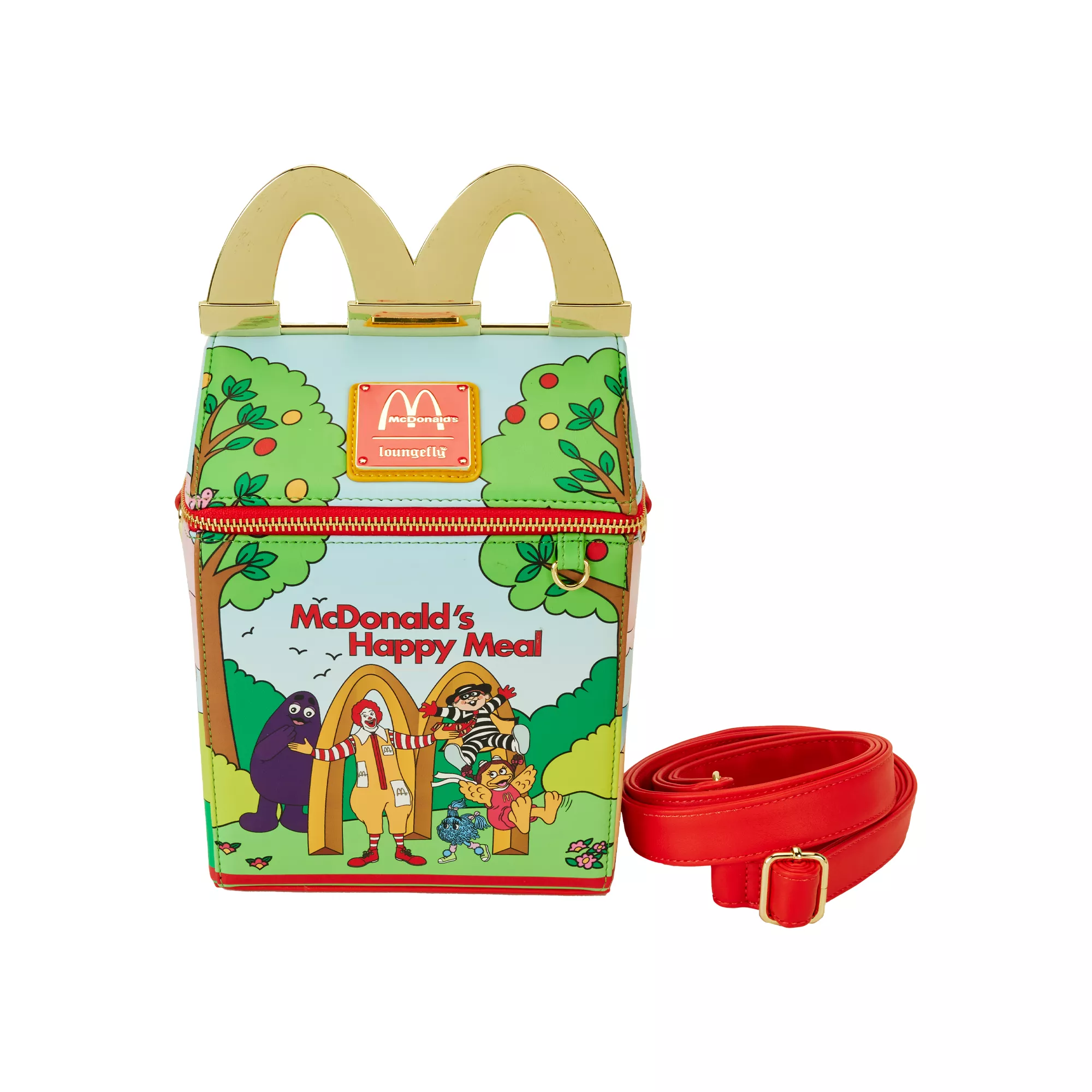 Loungefly McDonald's Happy Meal Crossbody Bag at Spencer's