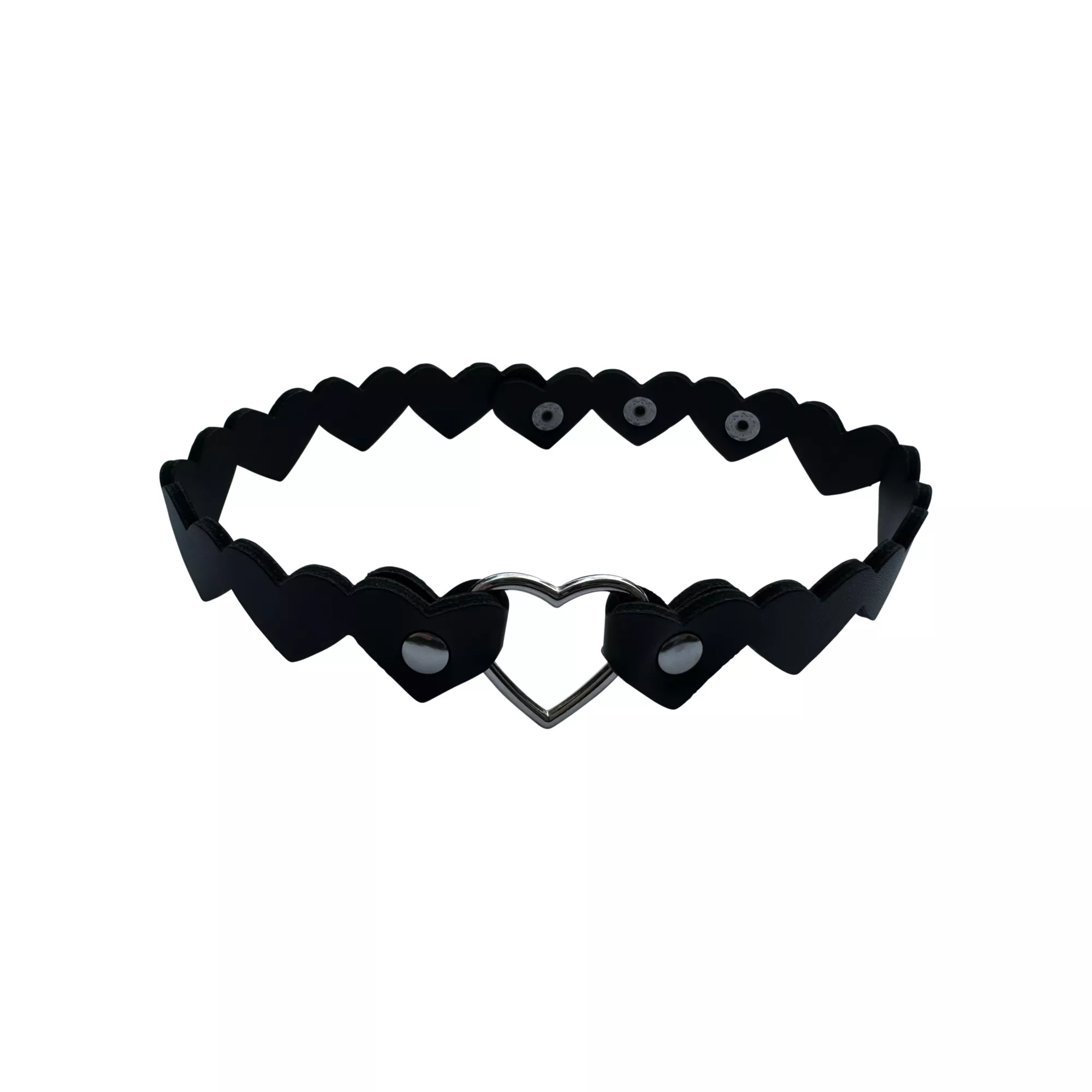 Heart Collar with Leash - Pleasure Bound at Spencer's