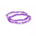 Multi-Pack Amethyst Beaded Bracelets - 2 Pack at Spencer's