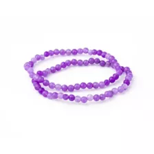 Multi-Pack Amethyst Beaded Bracelets - 2 Pack at Spencer's