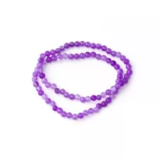 Multi-Pack Amethyst Beaded Bracelets - 2 Pack at Spencer's